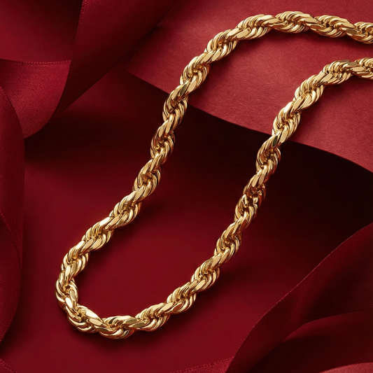 916 金实心绳项链(2mm 系列)