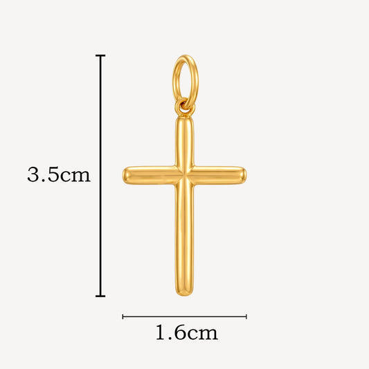 916 Gold Cross Pendant (1)