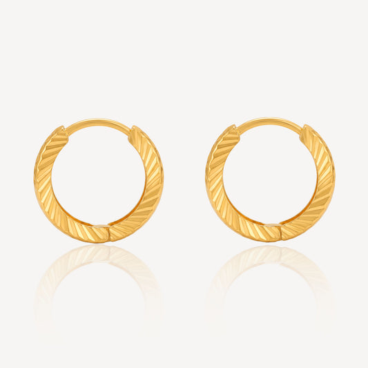 916 Gold Crush Bali Earring
