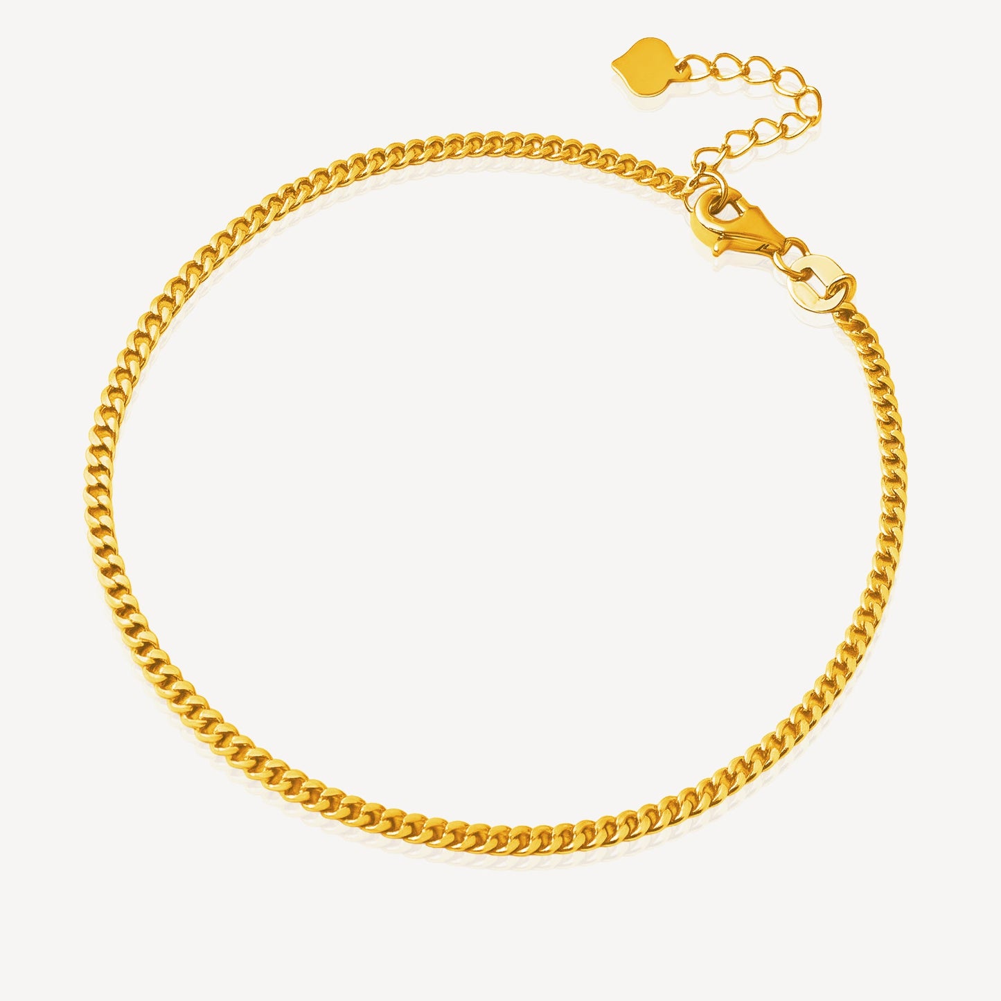 916 Gold Curb Bracelet