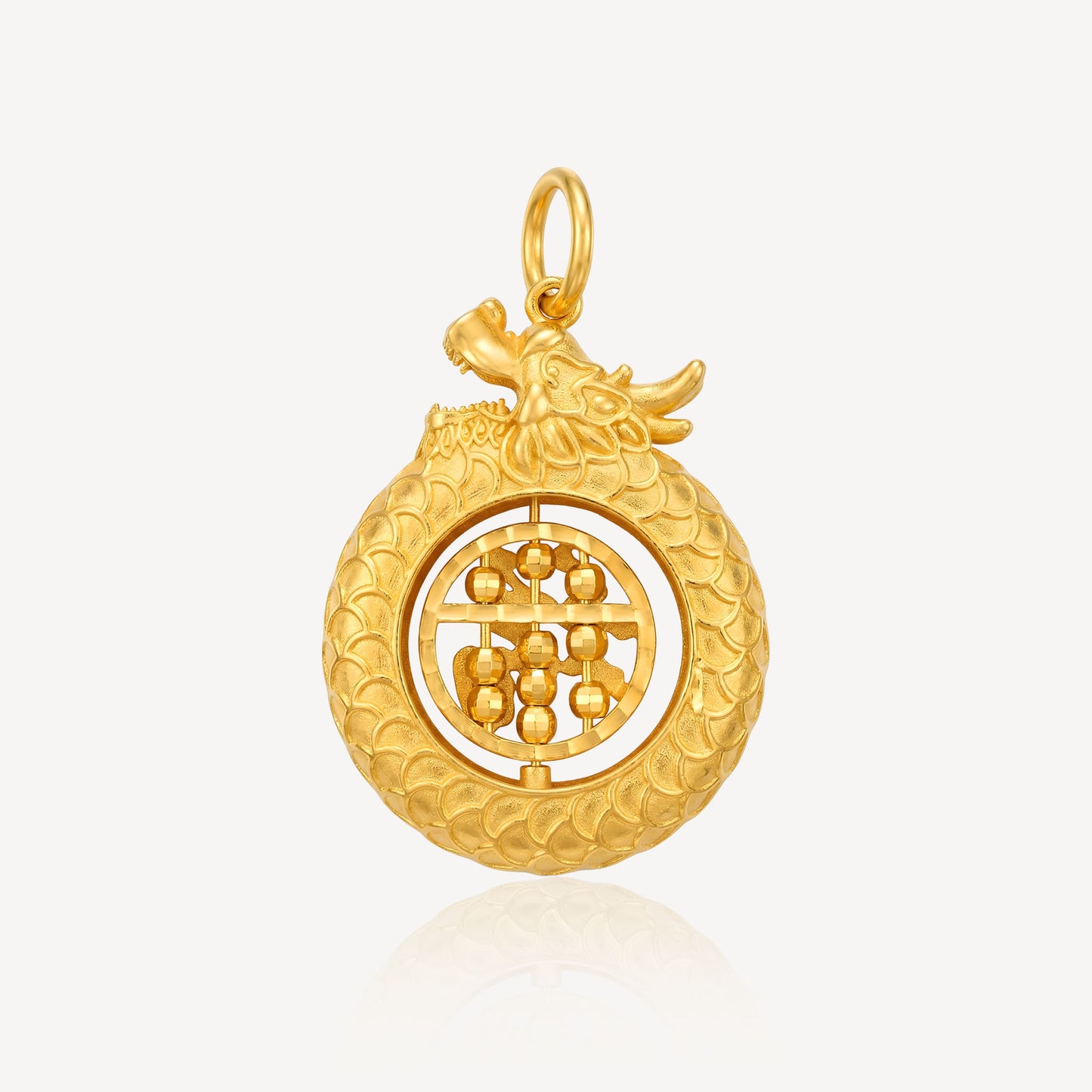 916金龙旋转吊坠