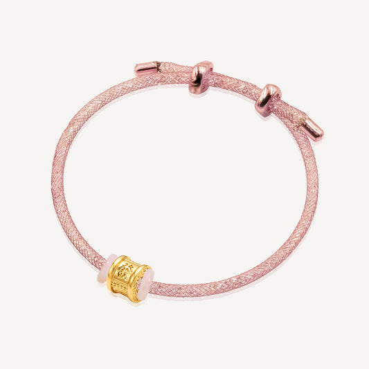 916 Gold Mahjong Charm (FREE SHINY STRING)