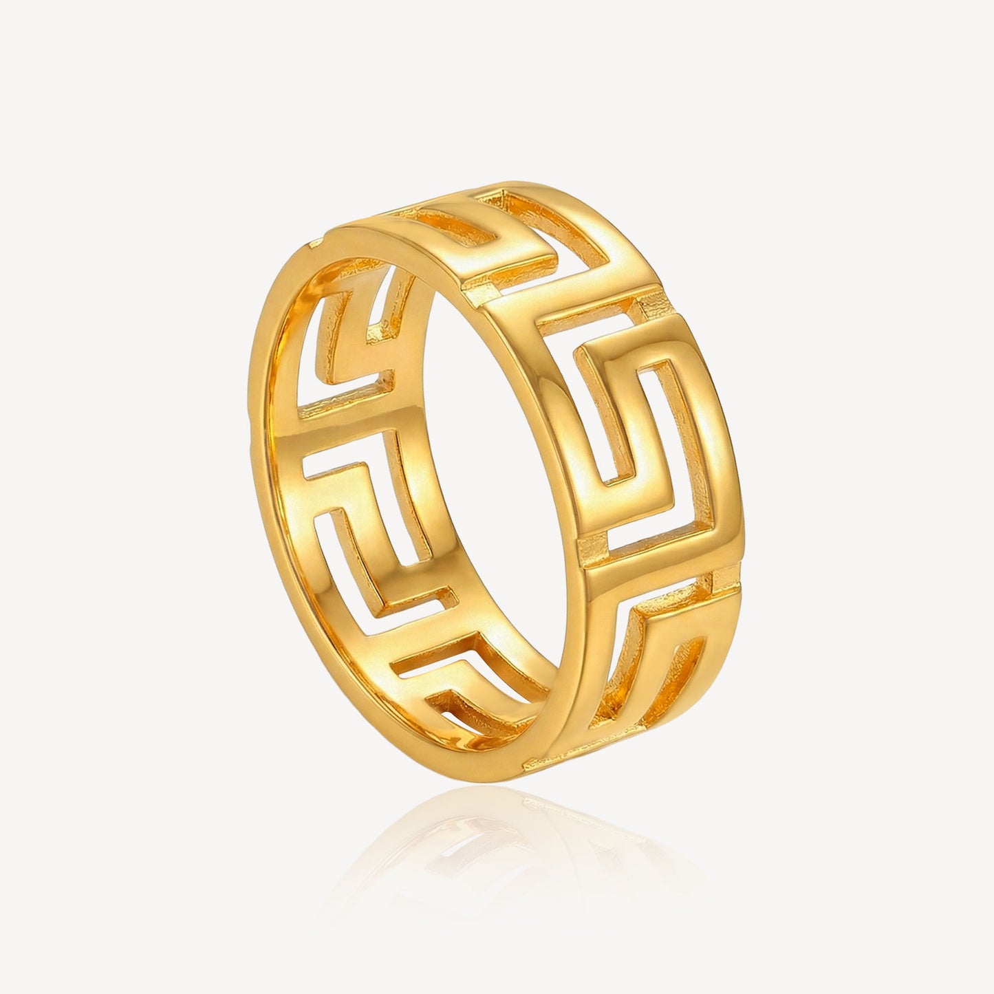 916 Gold Maze Full Ring