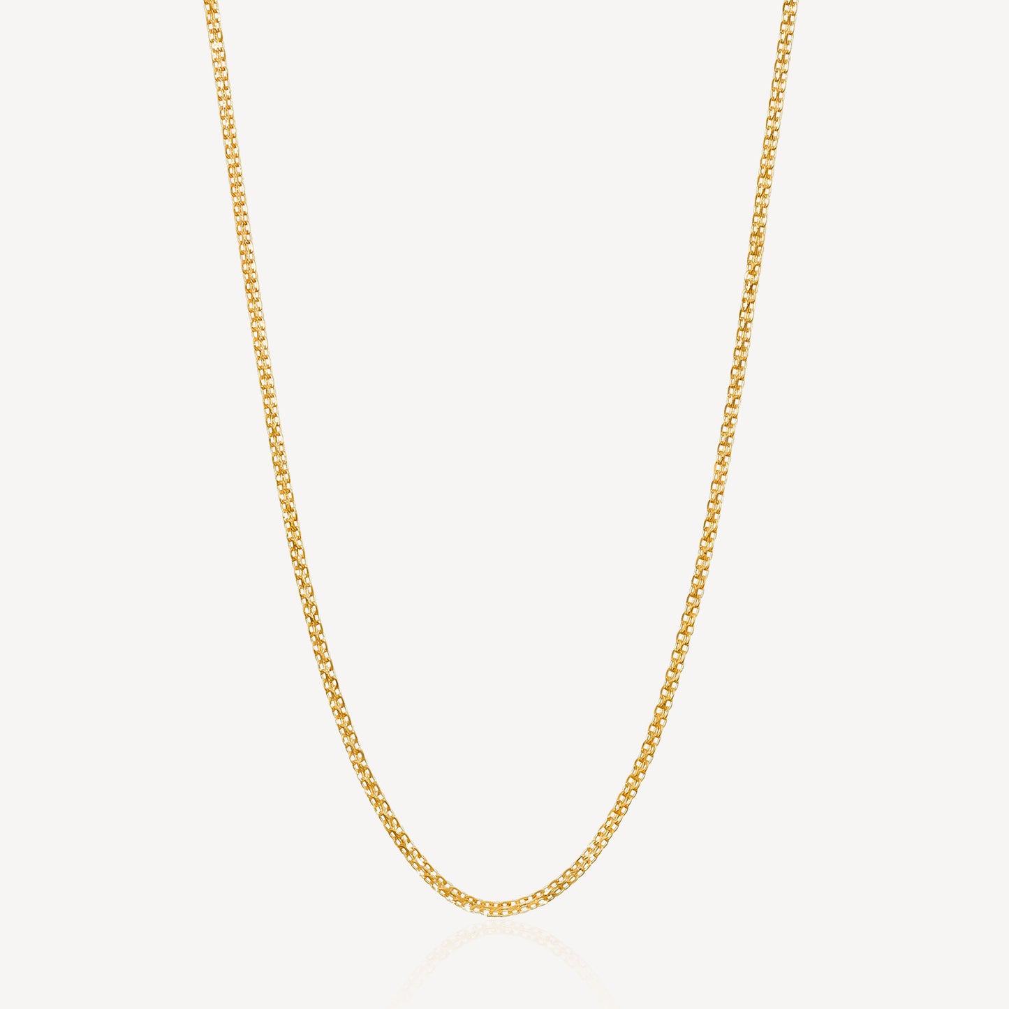 916 Gold Milan Box Chain