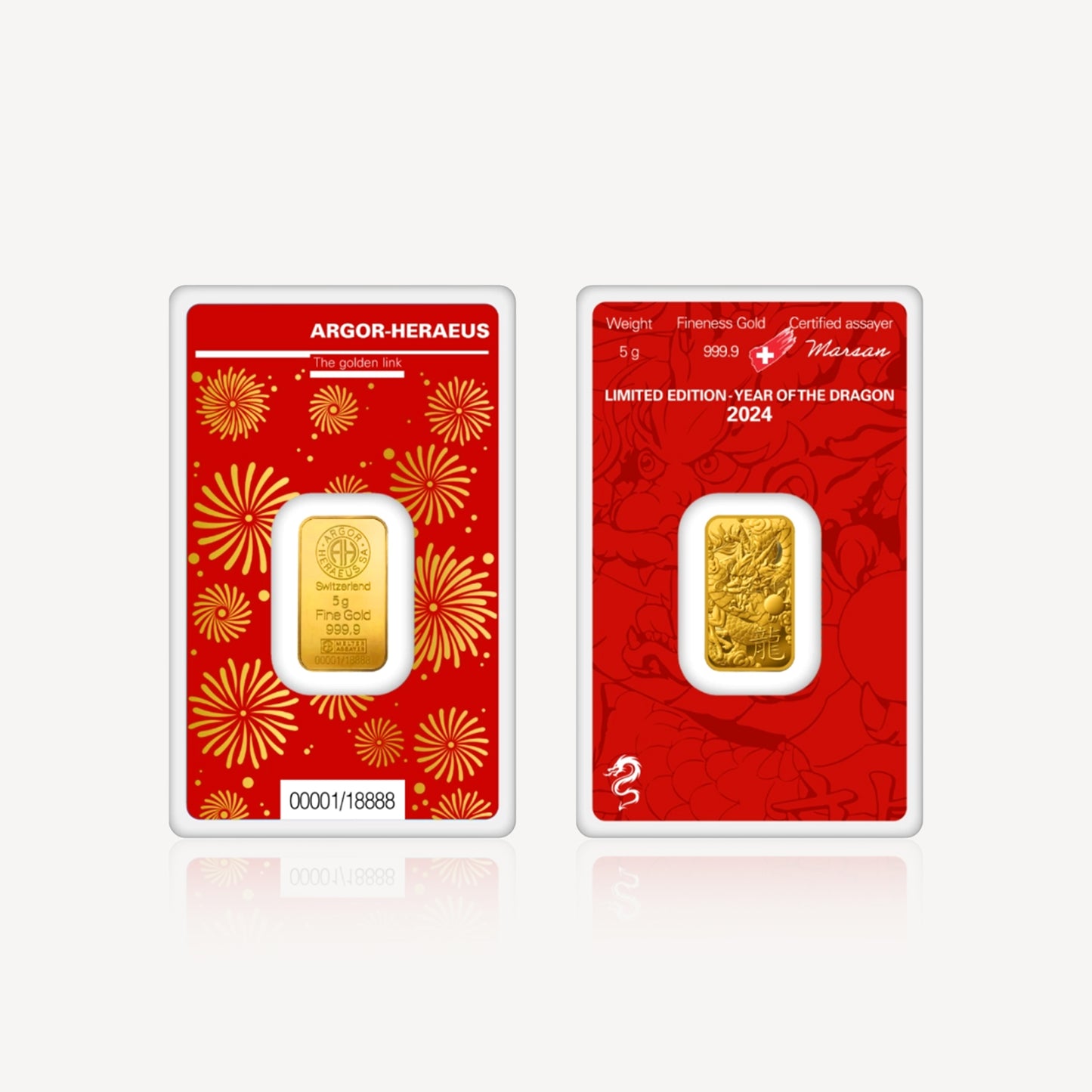 999.9 Gold Bar Snake Argor-Heraeus (5gm) - Top Gold Shop Gold Jewellery in singapore