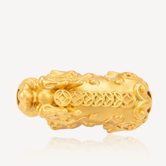 999 Gold 3 Ingot Pixiu Charm