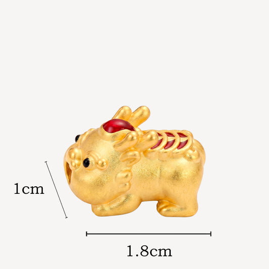 999 Gold BabyPixiu Charm - Coin