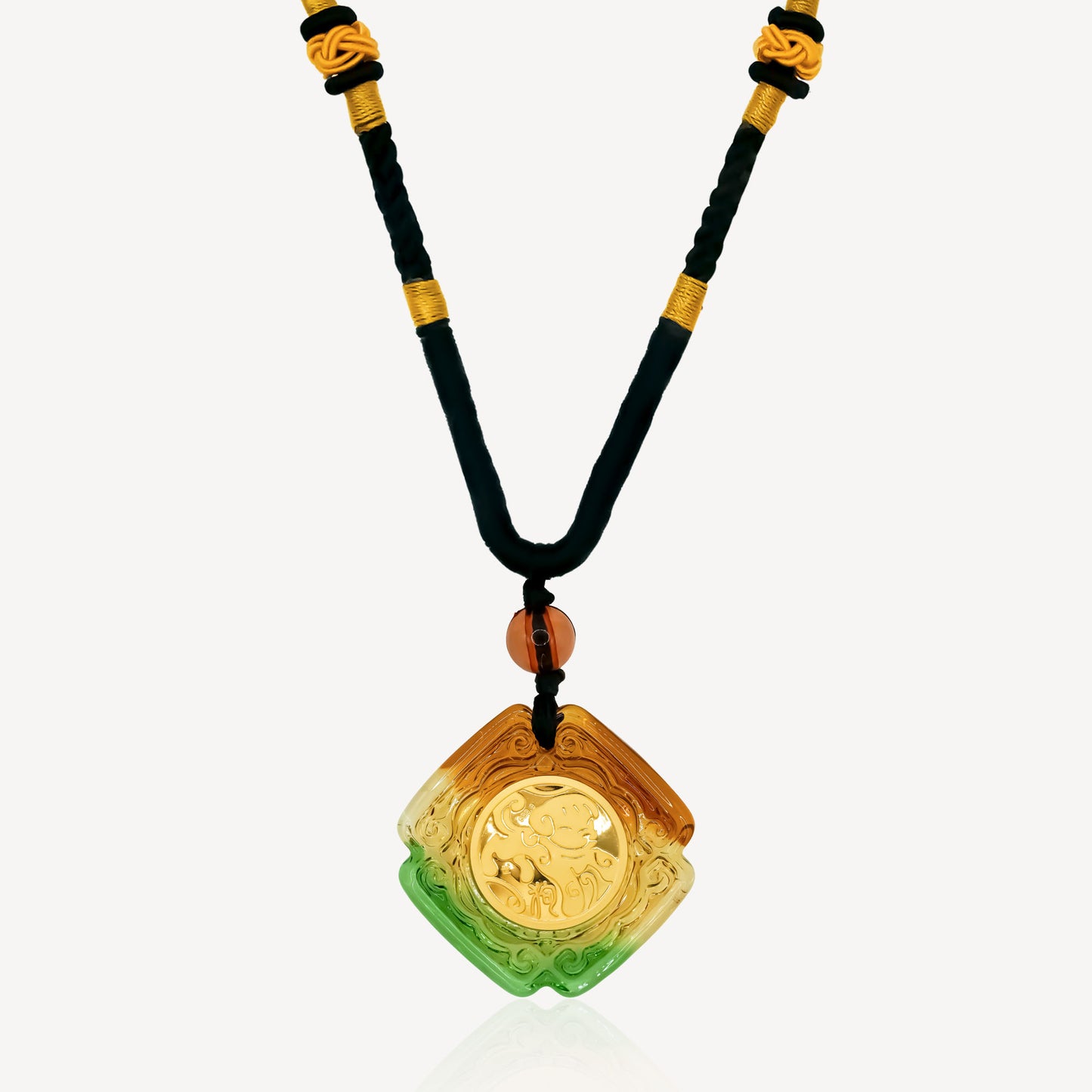 999 Gold 0.25gm Dog Zodiac Necklace
