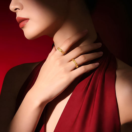 999 Gold Dollar Ring - Top Gold Shop Gold Jewellery in singapore