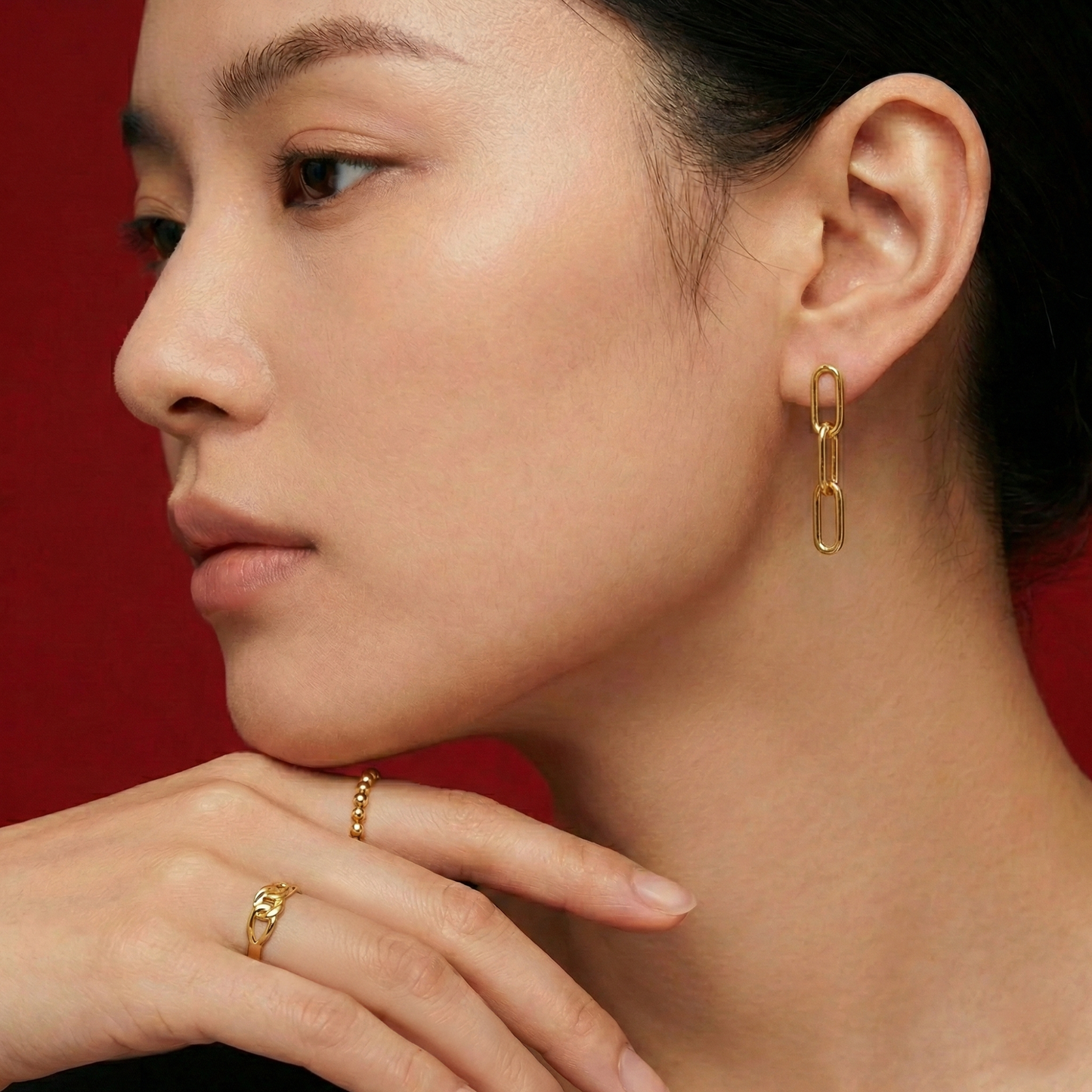 999 Gold KnotMe Ring - Top Gold Shop Gold Jewellery in singapore