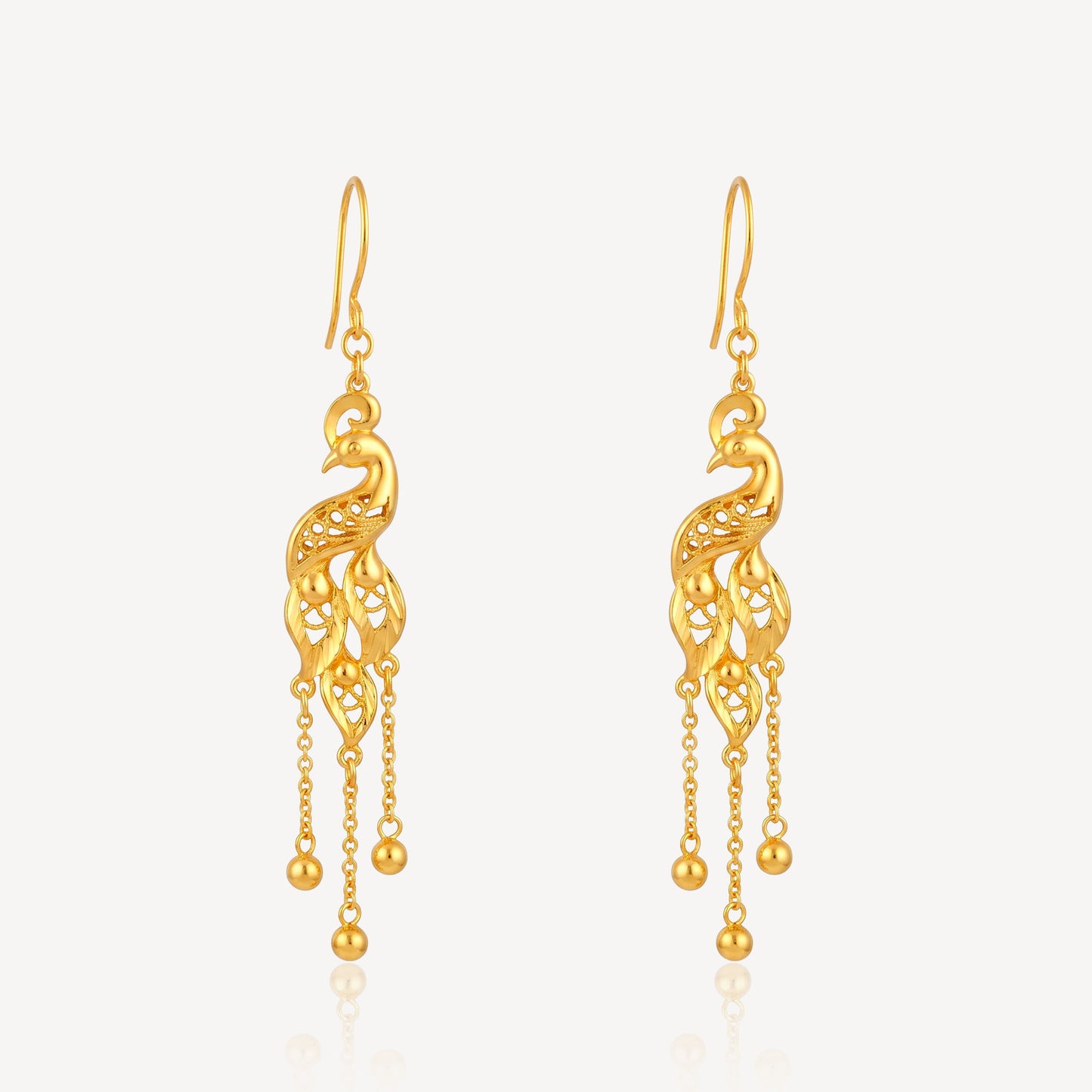 999 Gold Phoenix Wedding Set 四点金