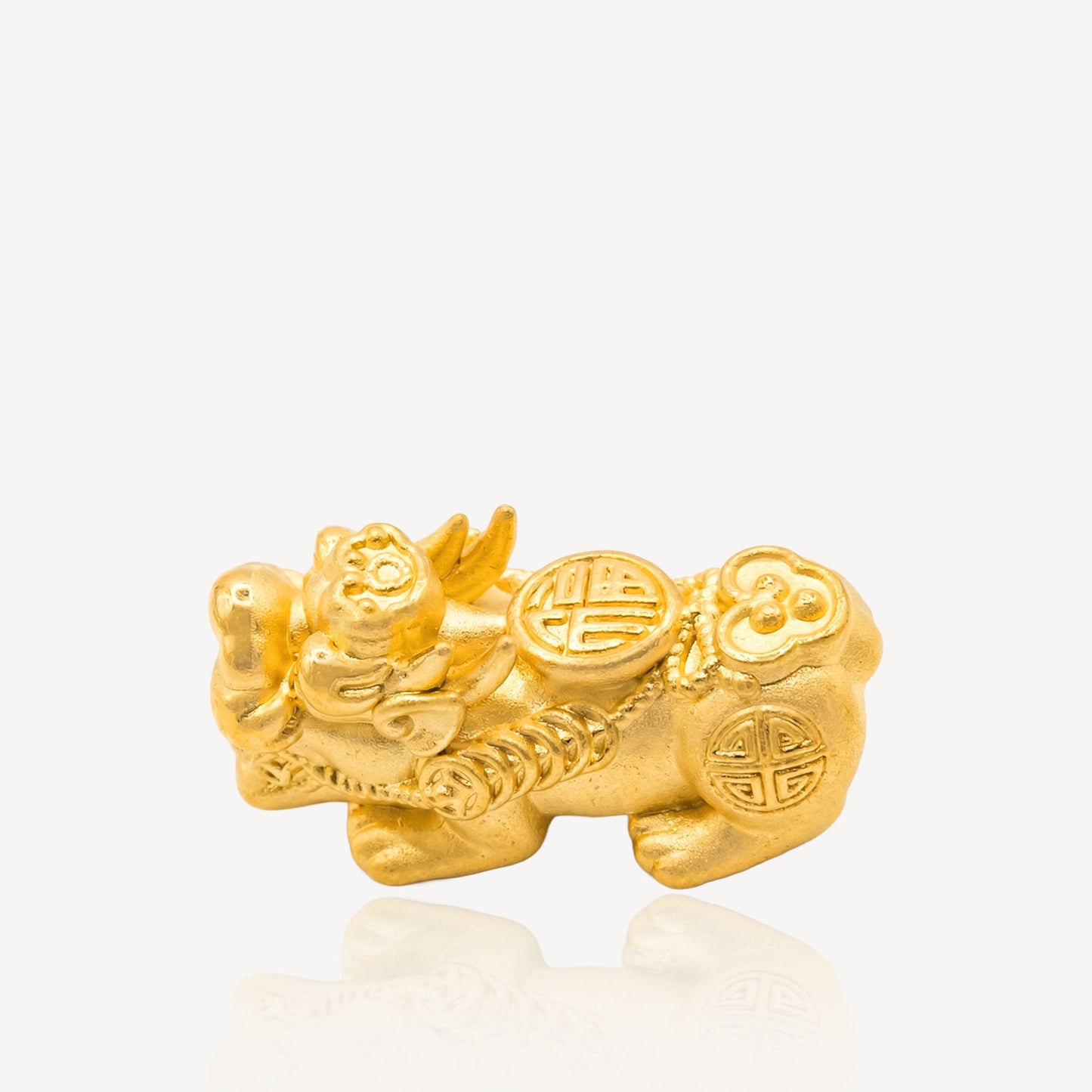 999 Gold Ruyi FU Pixiu Charm (M)