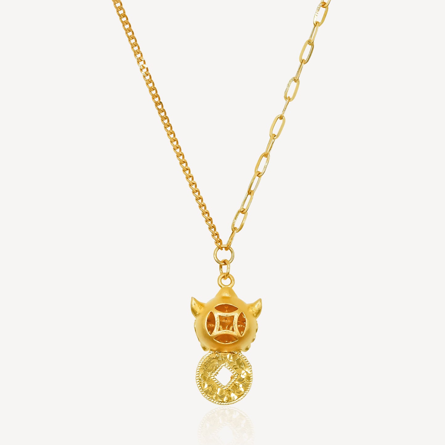 999 Gold 吞金兽 Necklace