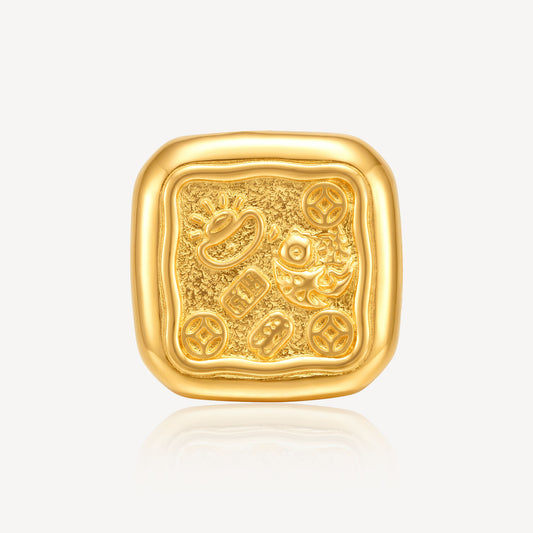 999 Gold 日照金山 Necklace