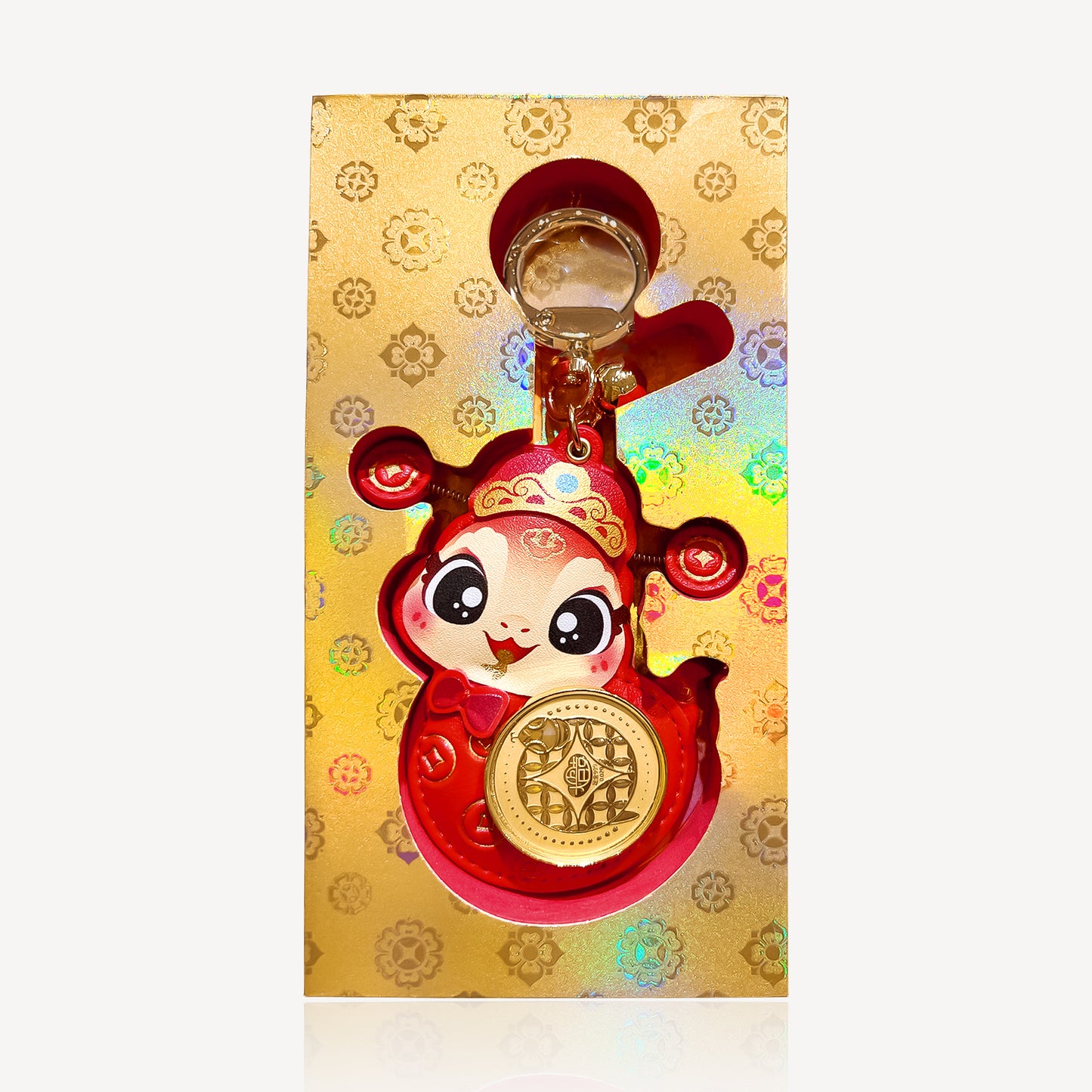 999 Gold Snake Keychain (0.02GM )FLASH SALES