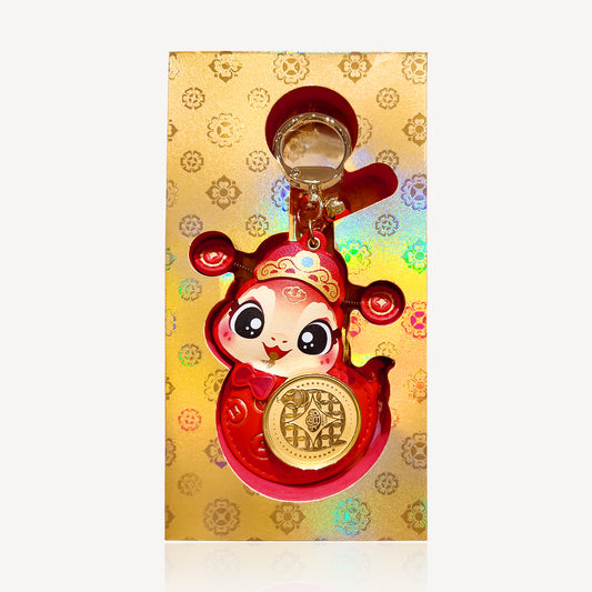 999 Gold Snake Keychain (0.02GM )FLASH SALES