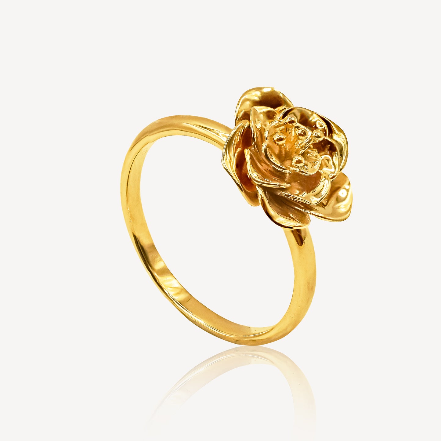 916 Gold Flower Wedding Set
