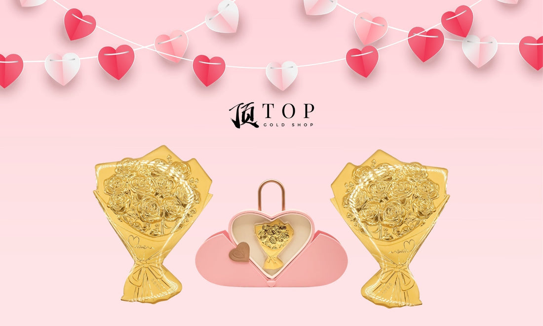 Celebrate Valentine’s Day with Gold Jewellery from Top Gold Shop Singapore