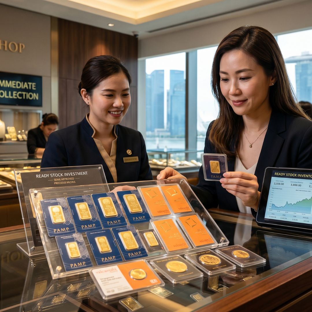 The Shift to Now: Why Singapore Gold Buyers are Ditching Pre-Orders for Ready Stock in 2026