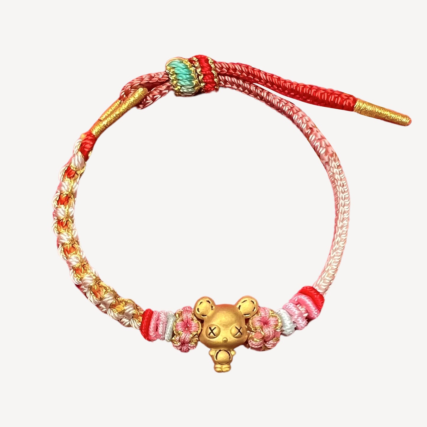 999 Gold Bear I with Bracelet