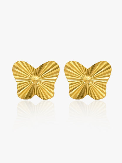 916 Gold Fluttering Earring