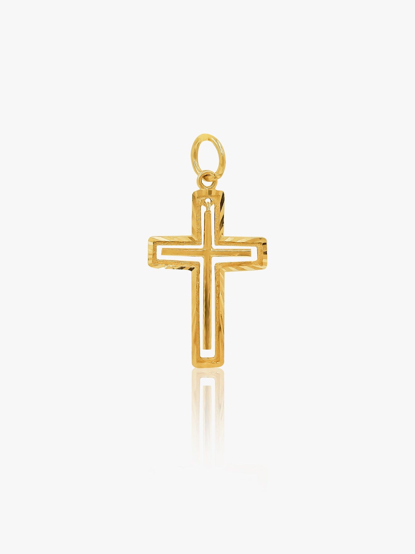 916 Gold Transire Pendant