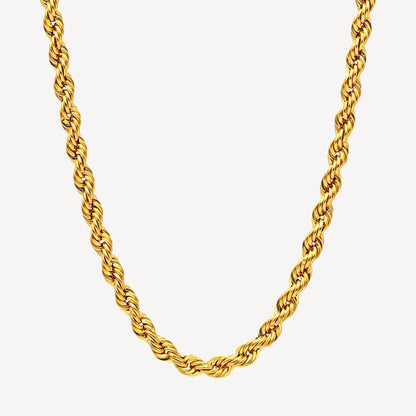 916 Gold Hollow Rope Chain (2.5mm Series)