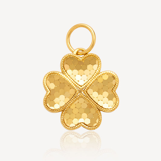 916 Gold 4 Heart Pendant