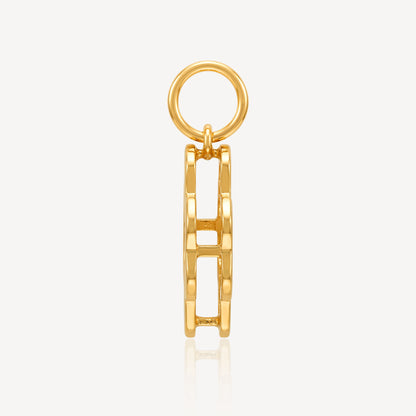 916 Gold 4 Heart Pendant