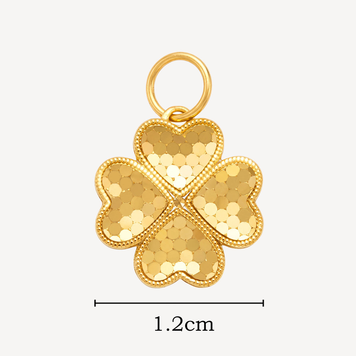 916 Gold 4 Heart Pendant