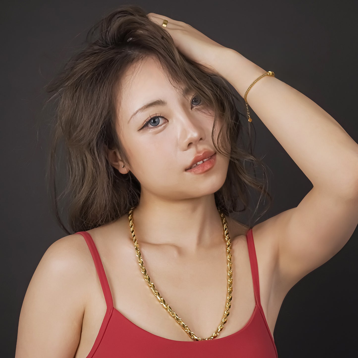 916 Gold  Solid Rope Chain [7.49mm]