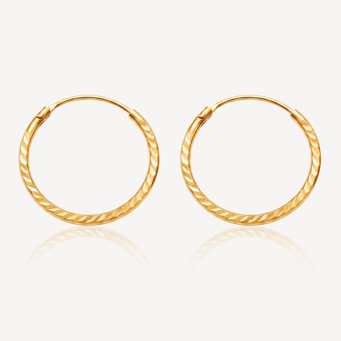 916 Gold Bali Earring