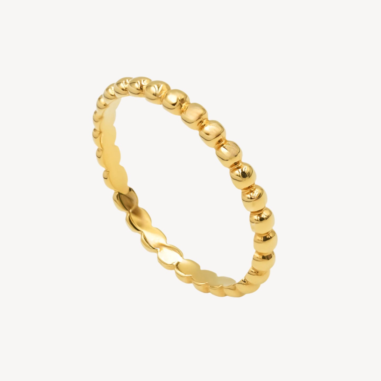 916 Gold Beads Ring - Top Gold Shop