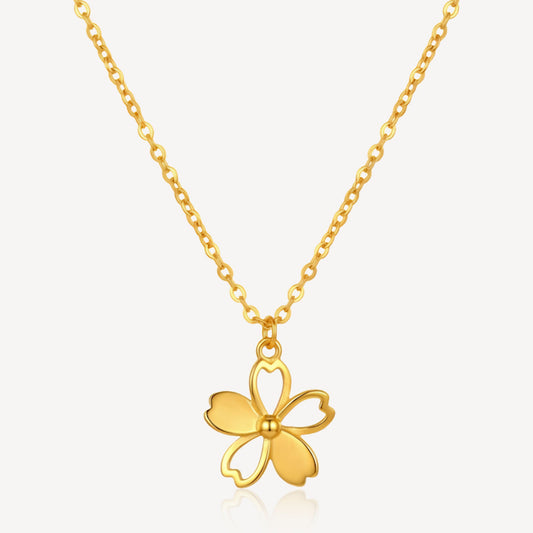 916 Gold Bloom Grace Necklace