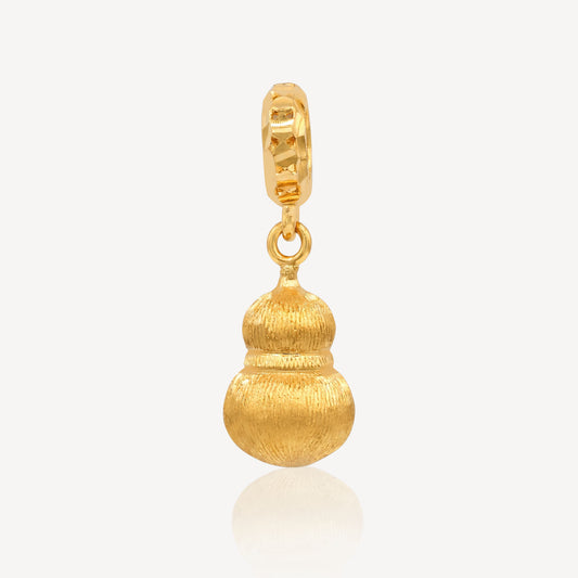 916 Gold Cat Eyes Hulu Charm
