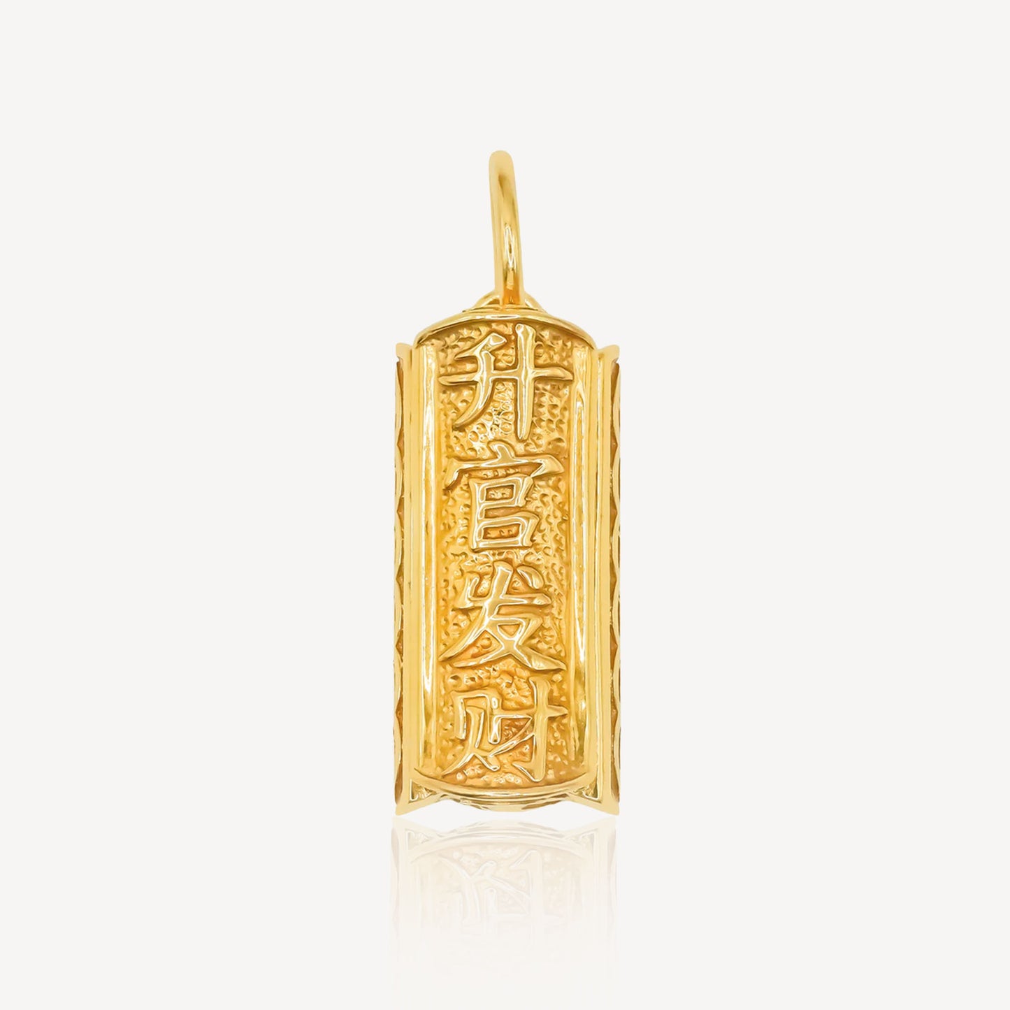 916 Gold Coffin Pendant - Top Gold Shop Gold Jewellery in singapore