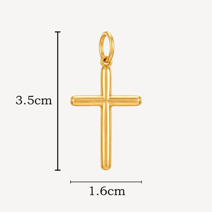 916 Gold Cross Pendant (1)