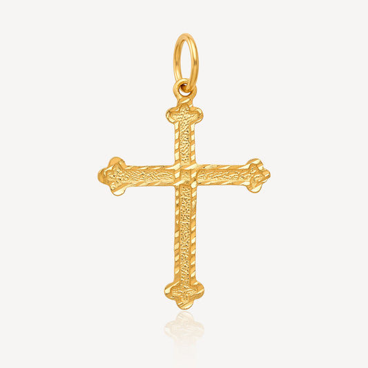 916 Gold Cross Pendant (3)