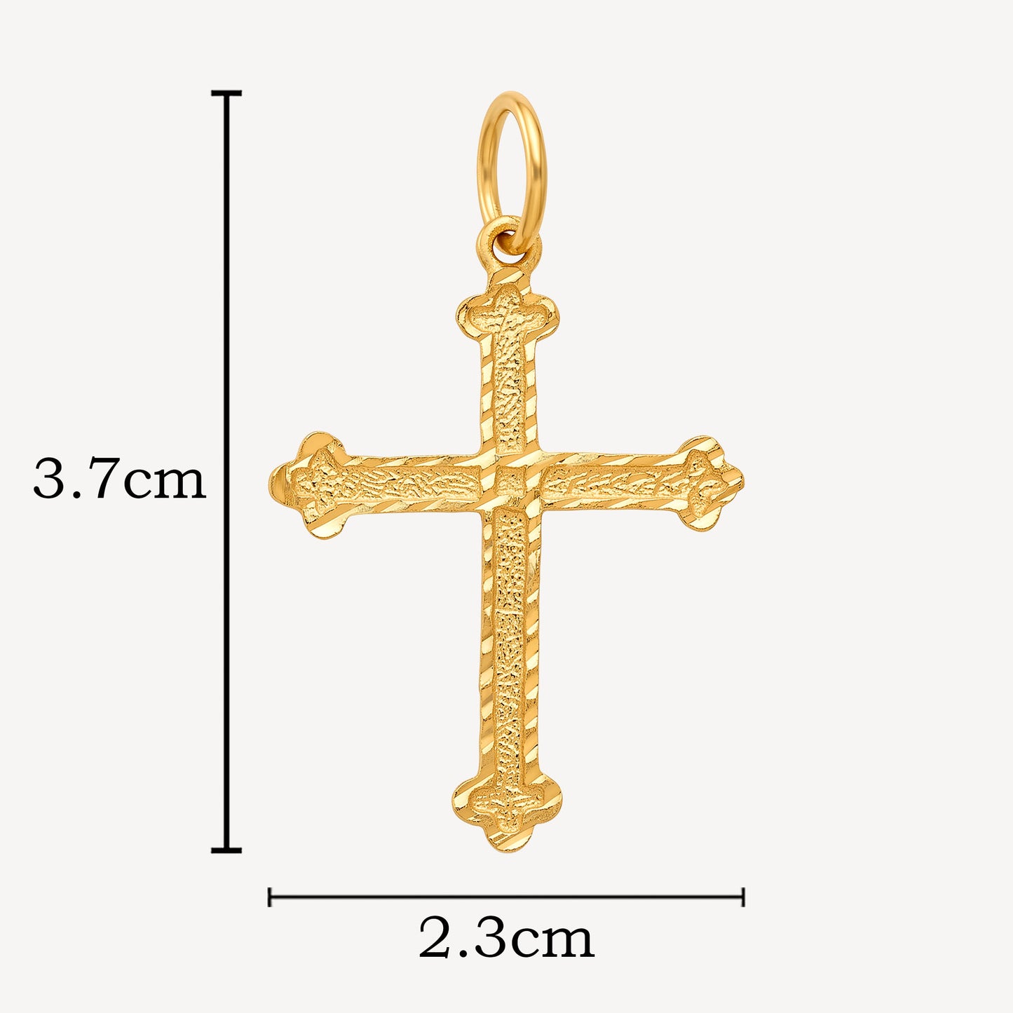 916 Gold Cross Pendant (3)