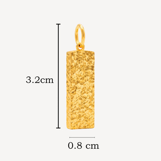 916 Gold Crush 四方来财 Pendant (L)