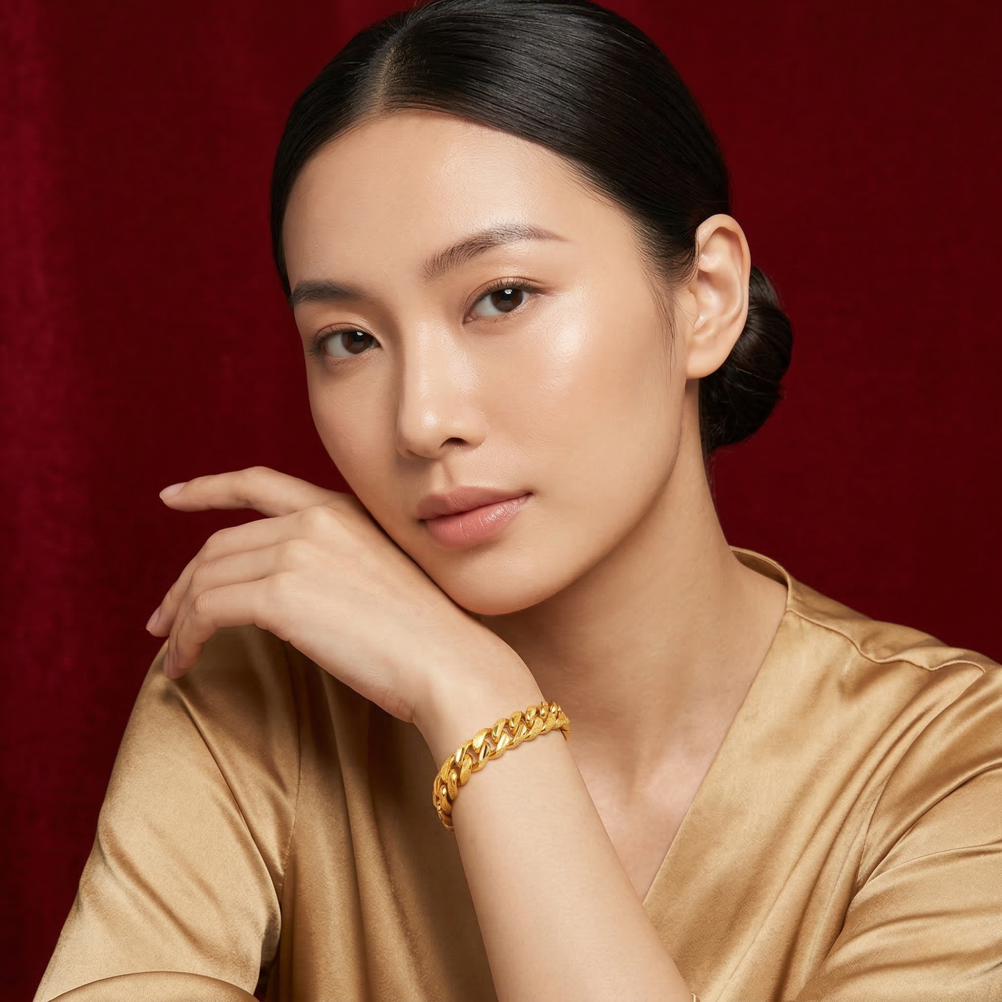 916 Gold Cuban Bracelet (50gm)
