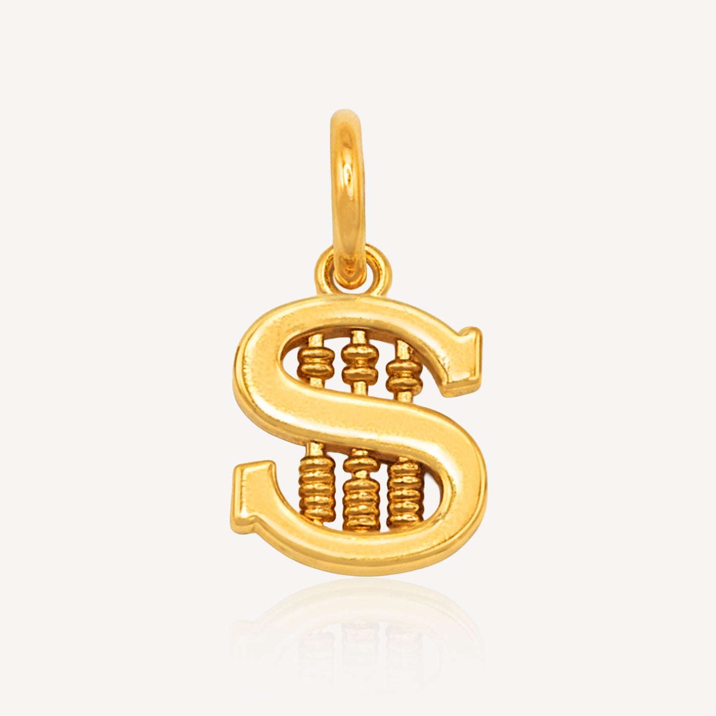 916 Gold Dollar Charm (FREE SHINY STRING)