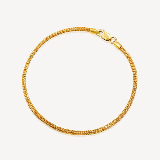 916 Gold Dragon Bracelet (1.5mm)