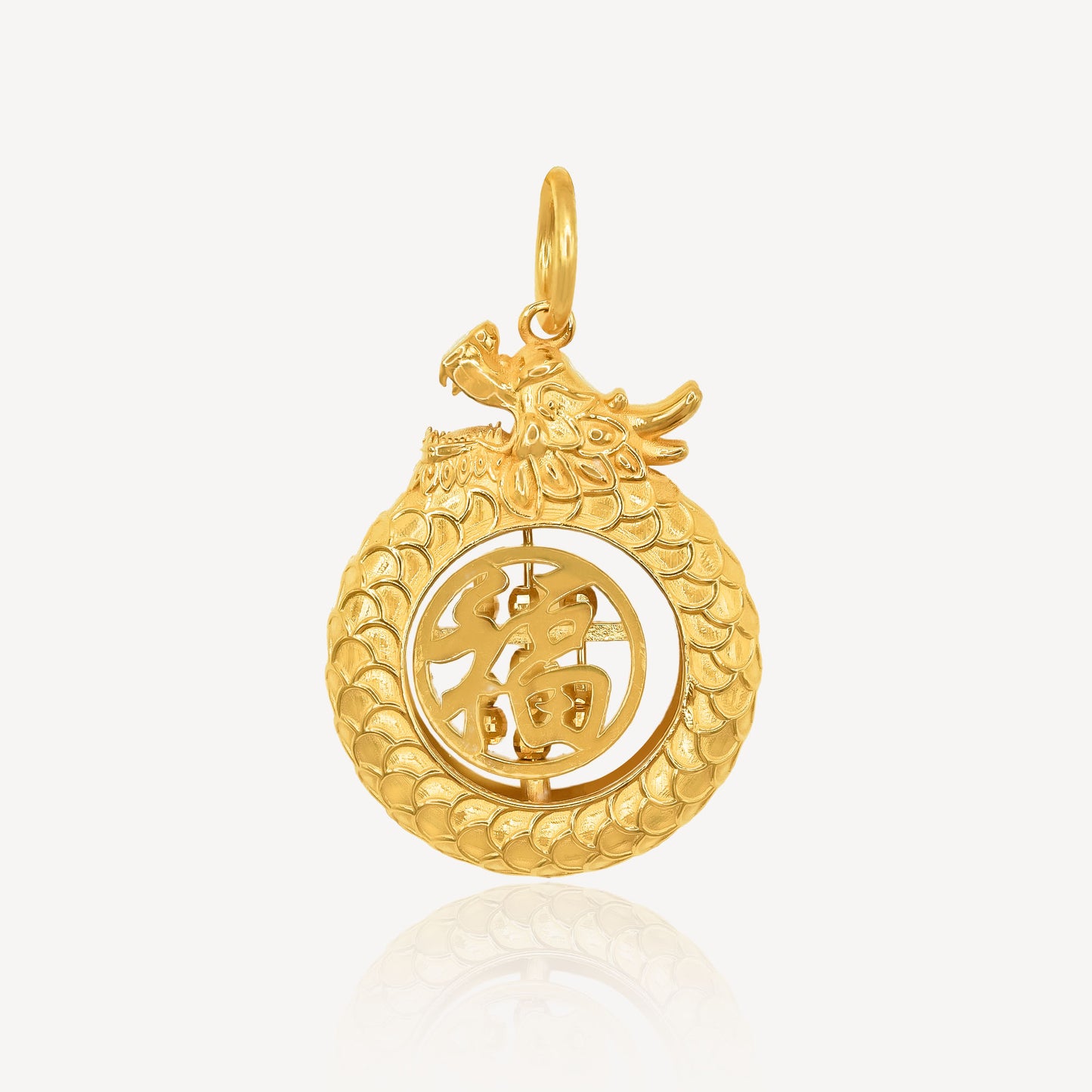 916金龙旋转吊坠