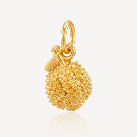 916 Gold Durian Pendant