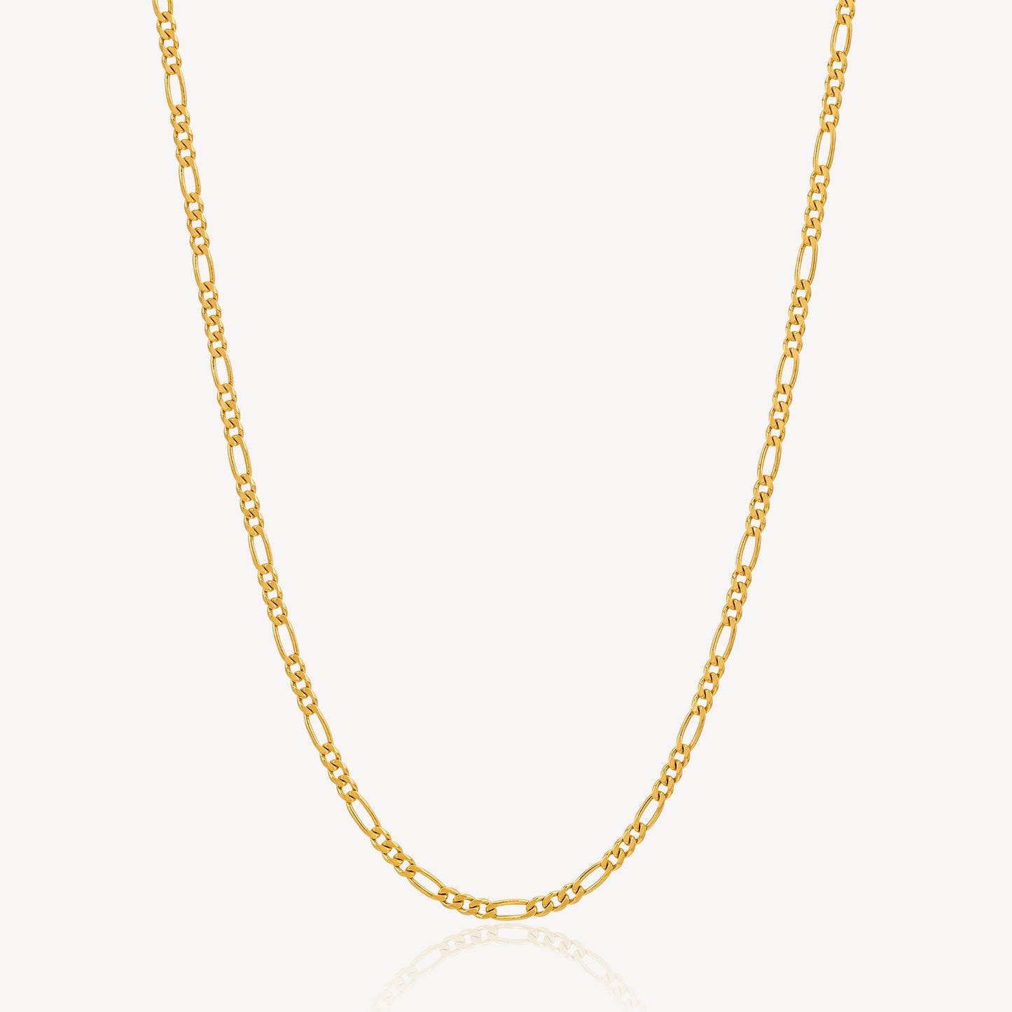 916 Gold Figaro Box Chain
