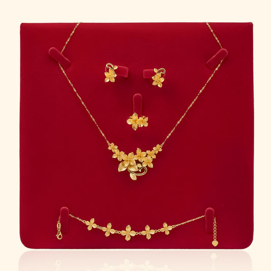 916 Gold Harmony Flower Sets