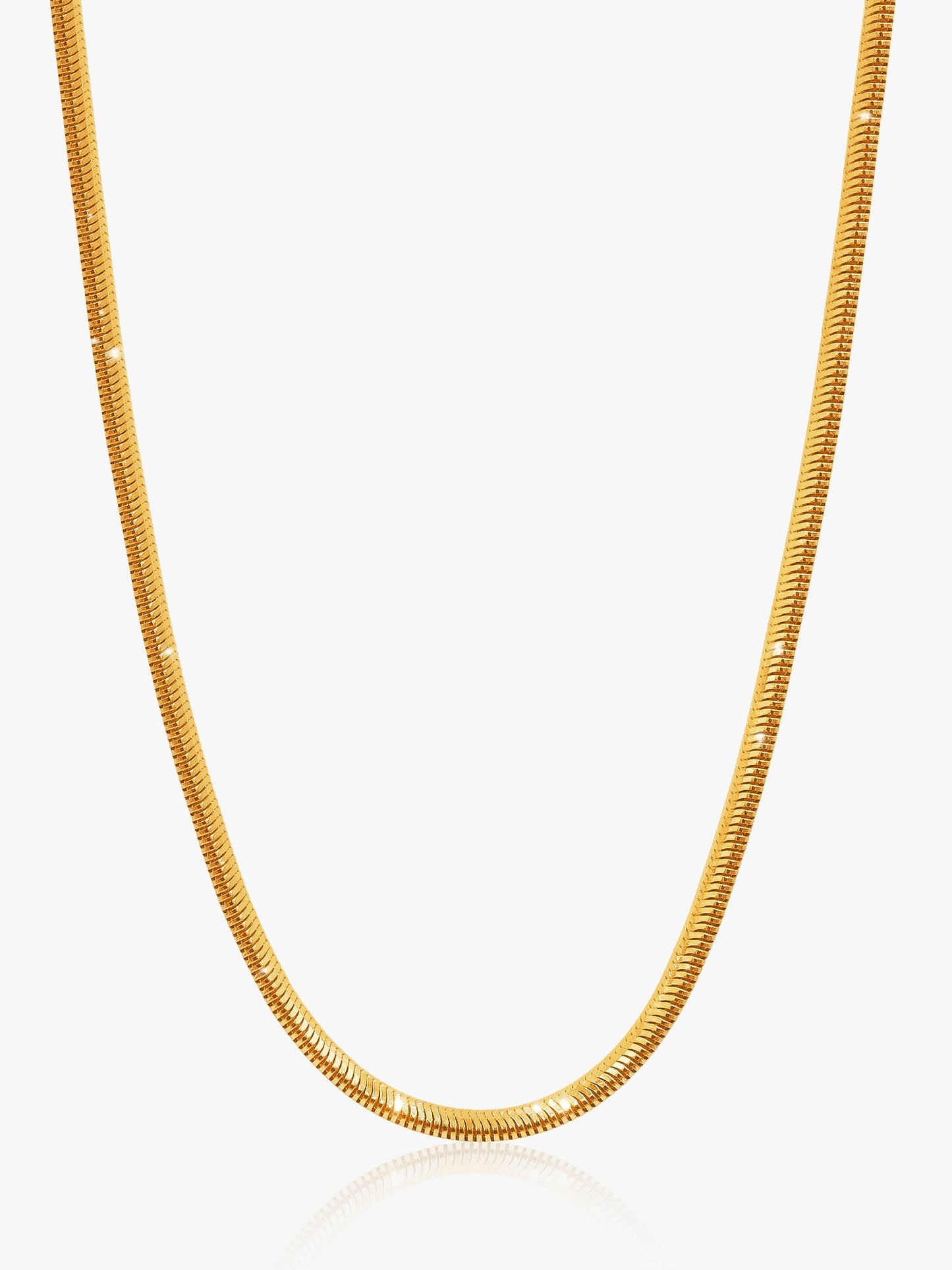 916 Gold Herringbone Chain