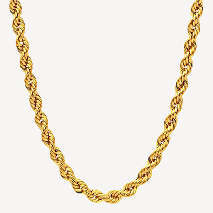 916 Gold Hollow Rope Chain (3.5mm series)