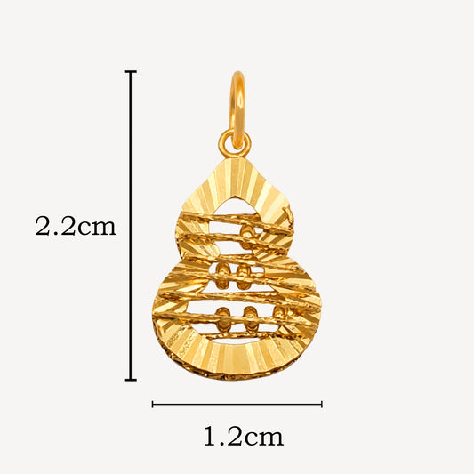 916 Gold Hulu Pendant